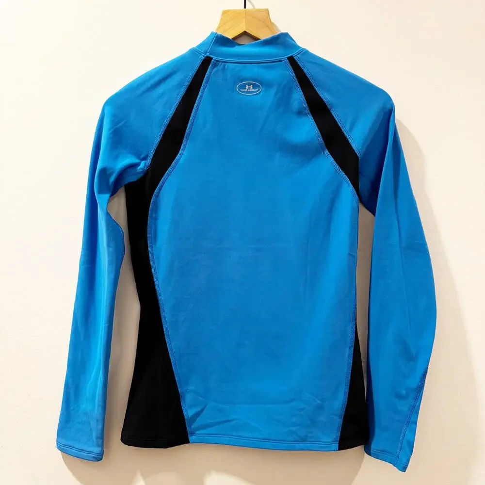 Under Armour Women's ColdGear Fitted Mock Neck Long Sleeve Pullover - Picture 5 of 7